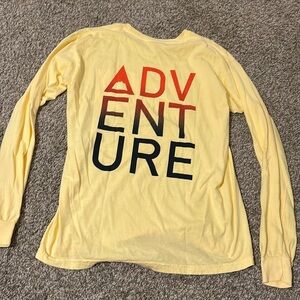 Adventure comfort colors long sleeve, size medium